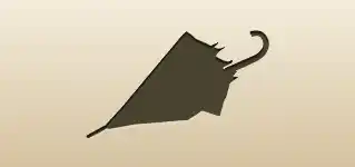 Umbrella silhouette