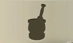 Pestle and Mortar silhouette