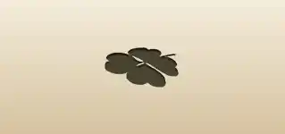 Four-leaf Clover silhouette