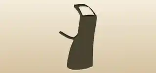 Apron silhouette