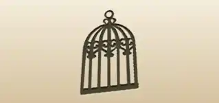 Birdcage silhouette