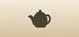 Teapot silhouette