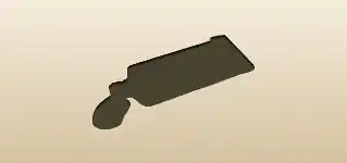 Paint Tube silhouette