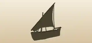 Boat silhouette