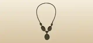 Necklace silhouette