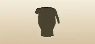 Gardening Gloves silhouette