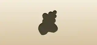 Acorns silhouette