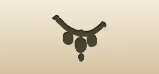 Necklace silhouette