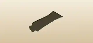Paint Tube silhouette