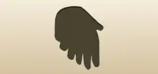 Gardening Gloves silhouette