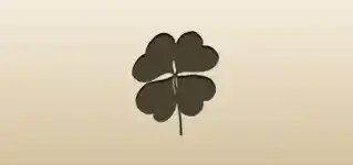 Four-leaf Clover silhouette