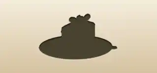 Cake silhouette