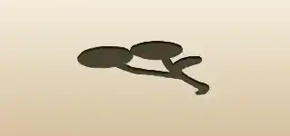 Cherries silhouette
