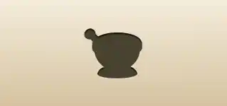 Mortar and Pestle silhouette