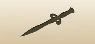 Dagger silhouette
