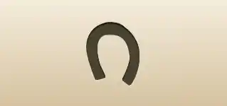 Horseshoe silhouette