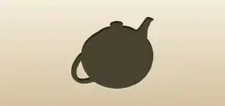 Teapot silhouette