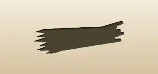 Colored Pencils silhouette