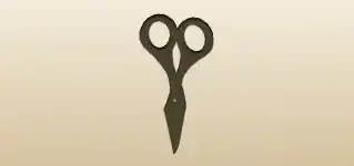Scissors silhouette