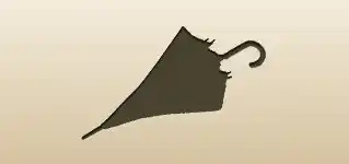 Umbrella silhouette