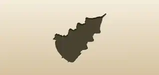 仏塔のシルエット
