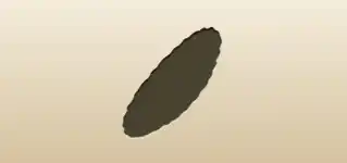 皿のシルエット
