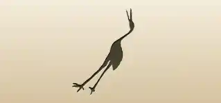 サギのシルエット
