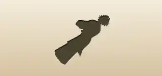 乙女のシルエット