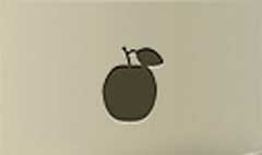 Apple silhouette #2