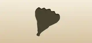 Hand Fan silhouette