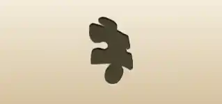 Jigsaw Puzzle Piece silhouette