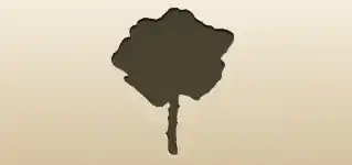 Cabbage silhouette