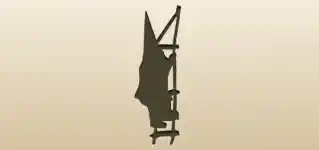 Garden Gnome silhouette