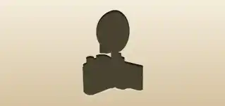 Camera silhouette
