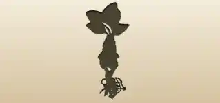 Mandrake Root silhouette