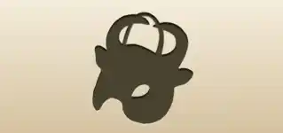 Mask silhouette