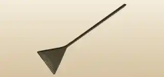 Rake silhouette