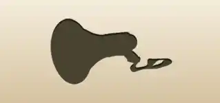 Megaphone silhouette