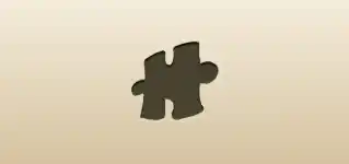 Jigsaw Puzzle Piece silhouette