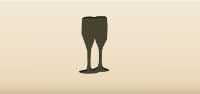 Wine Glasses silhouette