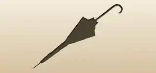 Parasol silhouette