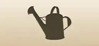 Watering Can silhouette
