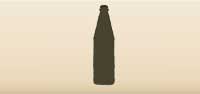 Bottle of Soda silhouette
