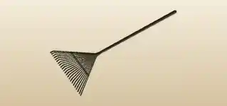Rake silhouette