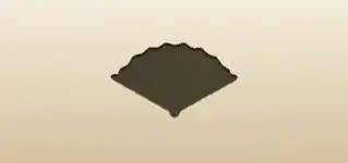 Hand Fan silhouette