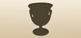 Trashcan silhouette