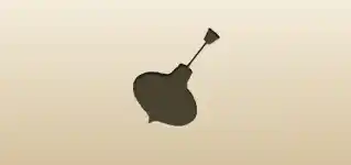 Spinning Top silhouette