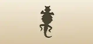 Thorny Lizard silhouette