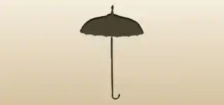 Parasol silhouette