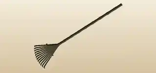 Rake silhouette